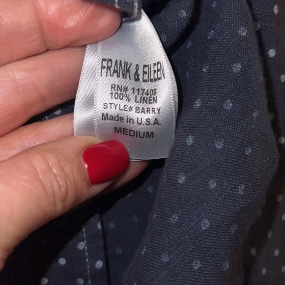 Frank & Eileen Button-Up Women’s Medium Barry Style - Picture 7 of 7